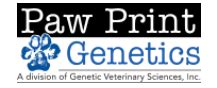 Paw print genetics coupon I asked them for my dog’s parents health reports and they sent them over right away