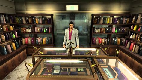 Pawn shop yakuza 0  Once you reach Chapter 4 and have the ability to roam the area freely