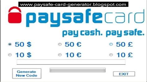 Paysafecard code generator online  Top up your account balance with the 16-digit code on the purchased prepaid card