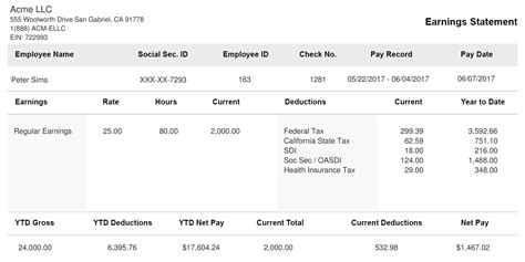 Payslip creator  It typically includes information such as the employee’s name, wage rate, hours worked, taxes withheld, and any deductions taken for benefits or other expenses