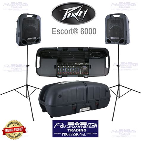 Peavey escort 6000  The Escort 6000 has a 1/4" output jack marked "Monitor"