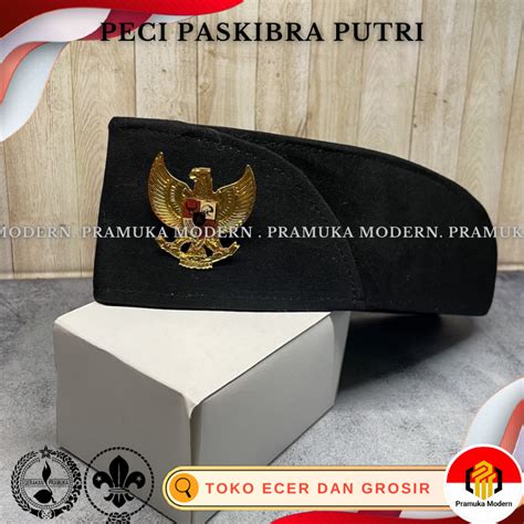 Peci paskibra putri  peci paskibra putri wanita di Tokopedia ∙ Promo Pengguna Baru ∙ Cicilan 0% ∙ Kurir Instan