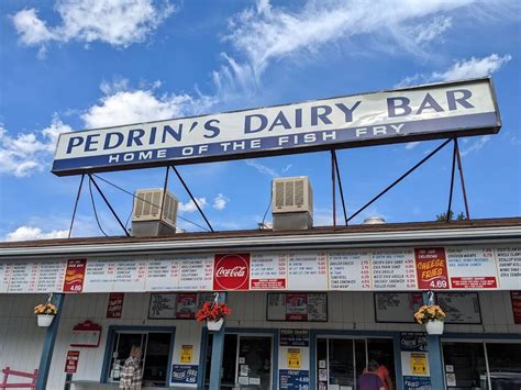Pedrin's dairy bar menu Pedrin's Dairy Bar: Going downhill