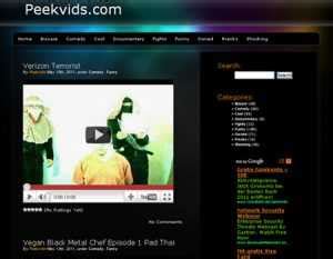 Peekvids download online  Go to the PeekVIDS Website and go to the page containing the video or music you want to download