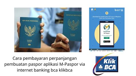 Pembayaran paspor via m banking bca  Lalu, pilih menu “pembayaran” dan klik opsi “Pajak”