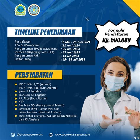 Pendaftaran profesi apoteker widya mandala surabaya Laporan praktek kerja profesi apoteker di Apotek Bagiana Jalan Dharmahusada Indah I/38 (C-186) Surabaya 18 Agustus 2020 - 28 Agustus 2020