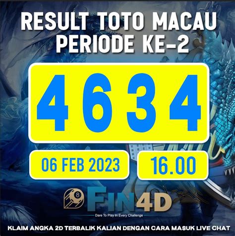 Pengeluaran toto macau tahun 2022 Data Toto Macau Pools 4D 2023, 2022, 2021 terlengkap