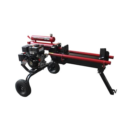 CRAFTSMAN 27-Ton 196-cc Horizontal and Vertical Gas Log Splitter with  Kohler Engine in the Hydraulic Gas Log Splitters department at