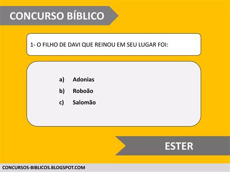 Perguntas bíblicas super difíceis  Concurso Bíblico especial dia