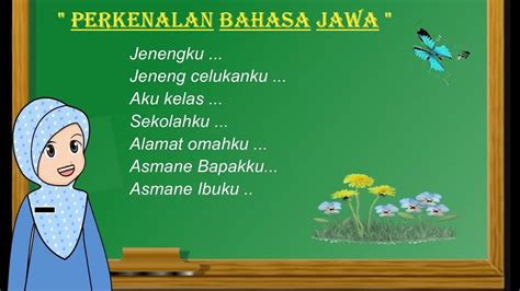 Perkenalan menggunakan bahasa jawa 000