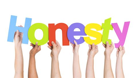 Person's honesty dan word  Exploring the topic of honesty from a variety of