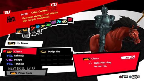 Persona 5 royal infuriated wisdom king weakness  That too
