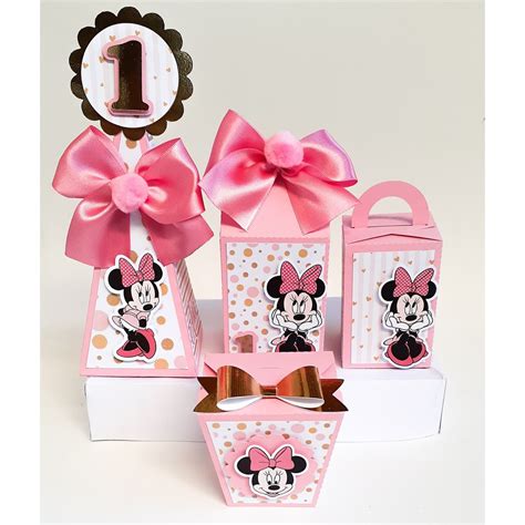 Personalizados minnie rosa luxo para imprimir  R$ 198, 90