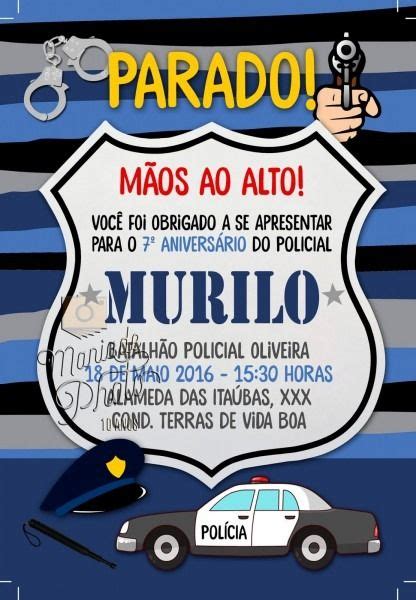 Personalizados tema policial para imprimir Topo de Bolo Policial Civil feitas especialmente para você