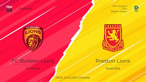 Pertandingan fc bulleen lions vs dandenong city  For today’s football schedule and results visit our football live score page