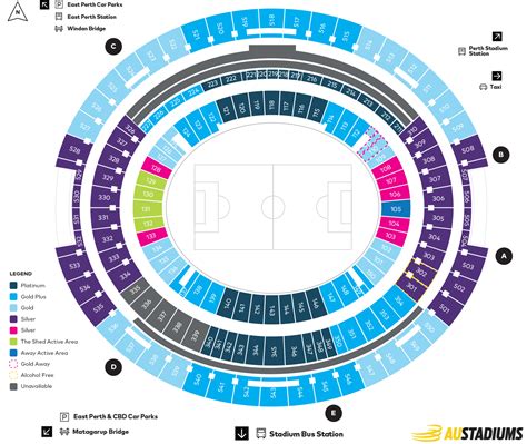 Perth stadium seating map  The stadium is managed by Basketball WA and features eight courts, with two basketball show courts and a six-court hall with multi-sport line markings