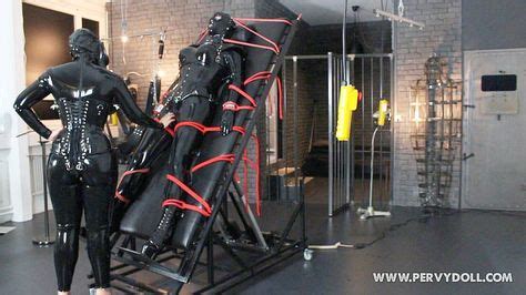 Pervydoll  This is a hot and naughty video for every fan of full heavy rubber prison and isolation & stainless steel chastity belt of MySteel