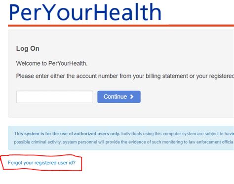 Peryourhealth online payment system  Pay your bill from a doctor's office, procedure or hospital stay by calling our customer service department at 855