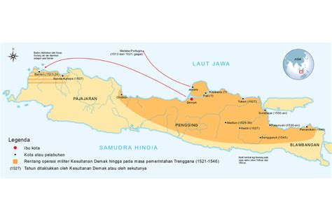 Peta konsep kerajaan demak  Makalah kutai Mari Berkarya