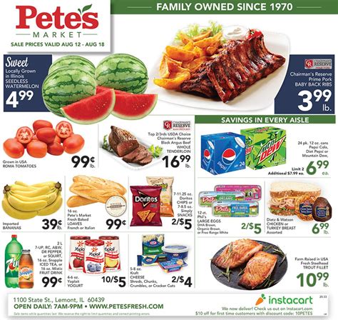 Pete's fresh market weekly ad bridgeview  7AM - 6PM Easter