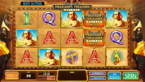 Pharaohs treasure deluxe (without high roller) Pharaoh's Treasure is another wonderfully crafted Ash Gaming slot game, featuring 5 reels and 20 paylines