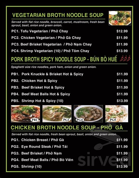 Pho bowl fort myers menu  $4