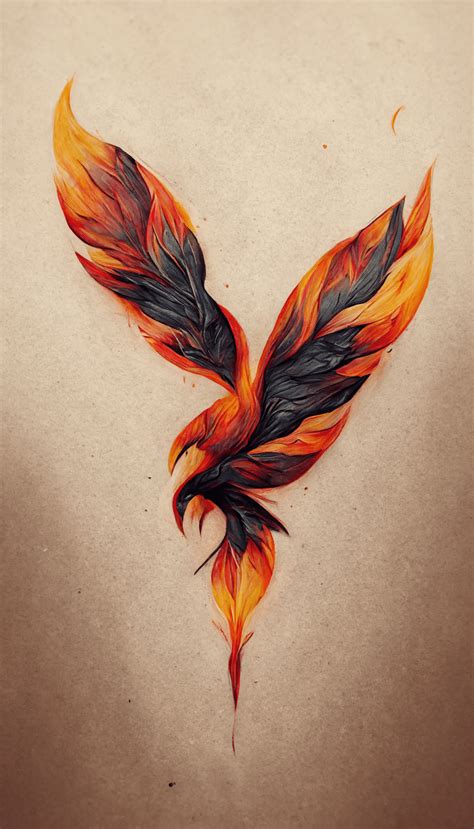 Phoenix rising from the ashes tattoo  This is one of the best tribal phoenix tattoo designs so far