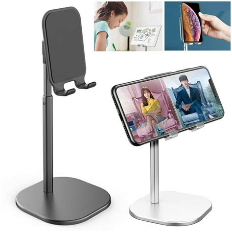 Peachz - Foldable Cell Phone Stand Height Adjustable Phone Holder