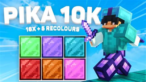 Pika 10k pack download  16x Minecraft 1