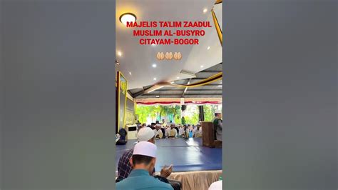 Pimpinan majelis ta'lim zaadul muslim albusyro  FAKULTAS ADAB DAN HUMANIORA 