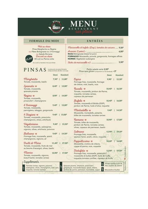 Pinsa fire clermont menu  View ratings, addresses and opening hours of best restaurants