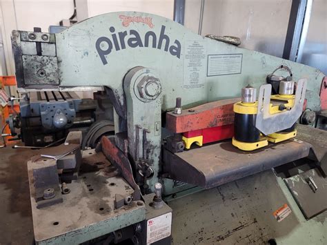 Piranha ironworker p70  Piranha Ironworker Maintenance NOTE: Selector switch should be in the OFF position while maintenance checks are being performed REF (page 20, figure B, of manual)