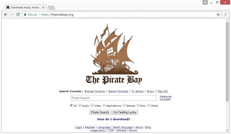 Piratebay3  Step 1 – Find the torrent file you want to download