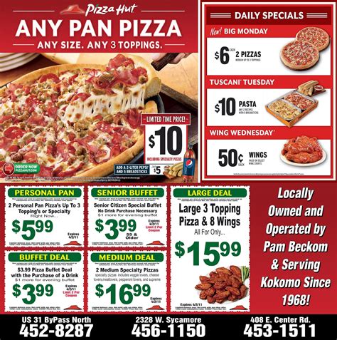 Pizza hur coupons  Large Pizza + Regular Loaded Pasta + 1