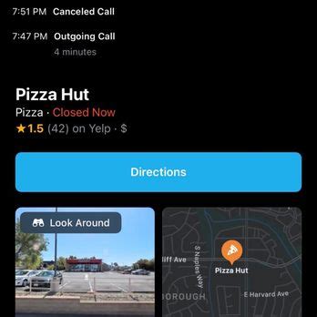 Pizza hut iliff and buckley 4 mi: Parks and Recreation Address Drive Distance;