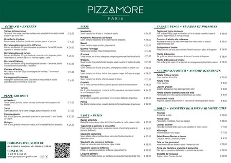 Pizzamoré menu  92 Order was correct