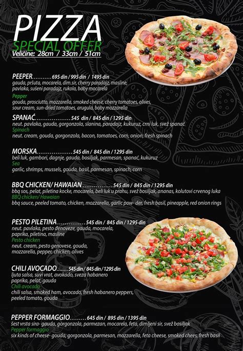 Pizzeria best jelovnik <b>rh</b>