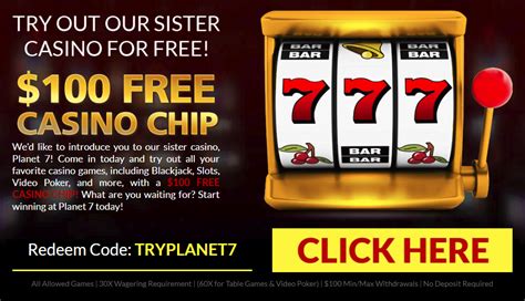 Planet 7 promo codes  $25 no deposit bonus code with code