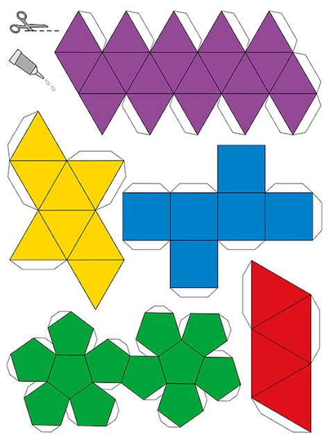 Planificação de sólidos geométricos para imprimir pdf  A figura seguinte representa parte da planificação de um prisma