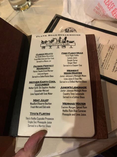 Plank road steakhouse menu  Rate your experience! $$ • Thai