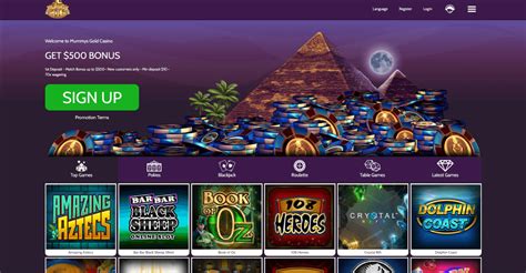 Play mummys gold  You also have the same variations of the game available as when you play at our desktop casino