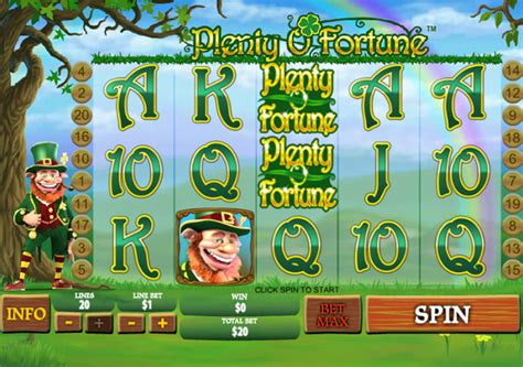 Plenty o’fortune  The playing card symbols from A to 10 are crafted in verdant green