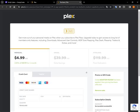 Plex pass promo code A one-stop destination to stream movies, TV shows, and music, Plex is the most comprehensive entertainment platform available today