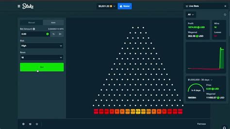 Plinko stake.com  The chip bounces between pegs, landing on a multiplier that determines your winnings