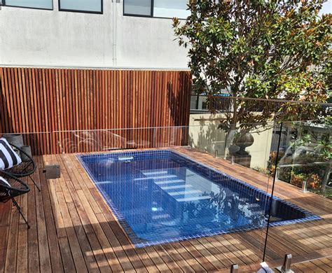 Plunge pools wollongong  You have the freedom to position it closer to boundaries while still maintaining an unobstructed swimming area, creating a seamless integration with your outdoor