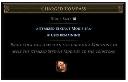 Poe compass mods  Elevated Sextantadds or rerolls a modifier on a Voidstone