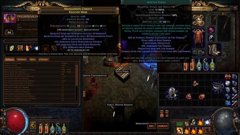 Poe immolate support  The hex will be applied when enemies are hit by the other skill