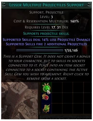 Poe returning projectiles support  Either use GMP Support or Dying Sun for mapping