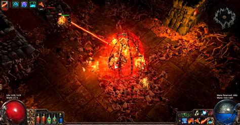 Poe wiki flame surge Flame WallSpell, AoE, Duration, FireLevel: (1-20)Cost: (4-16) ManaCast Time: 0