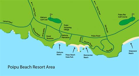 Poipu sands resort map  Villa